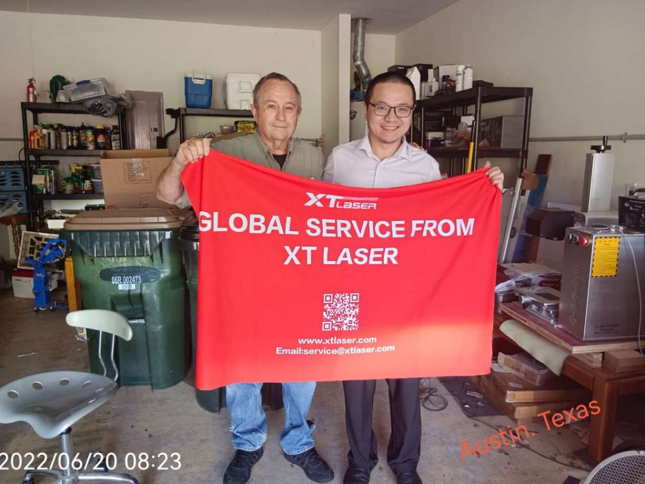 Bekymringsfri service, start fra en ny dag XTlaser After-sales Global Service Line American Station